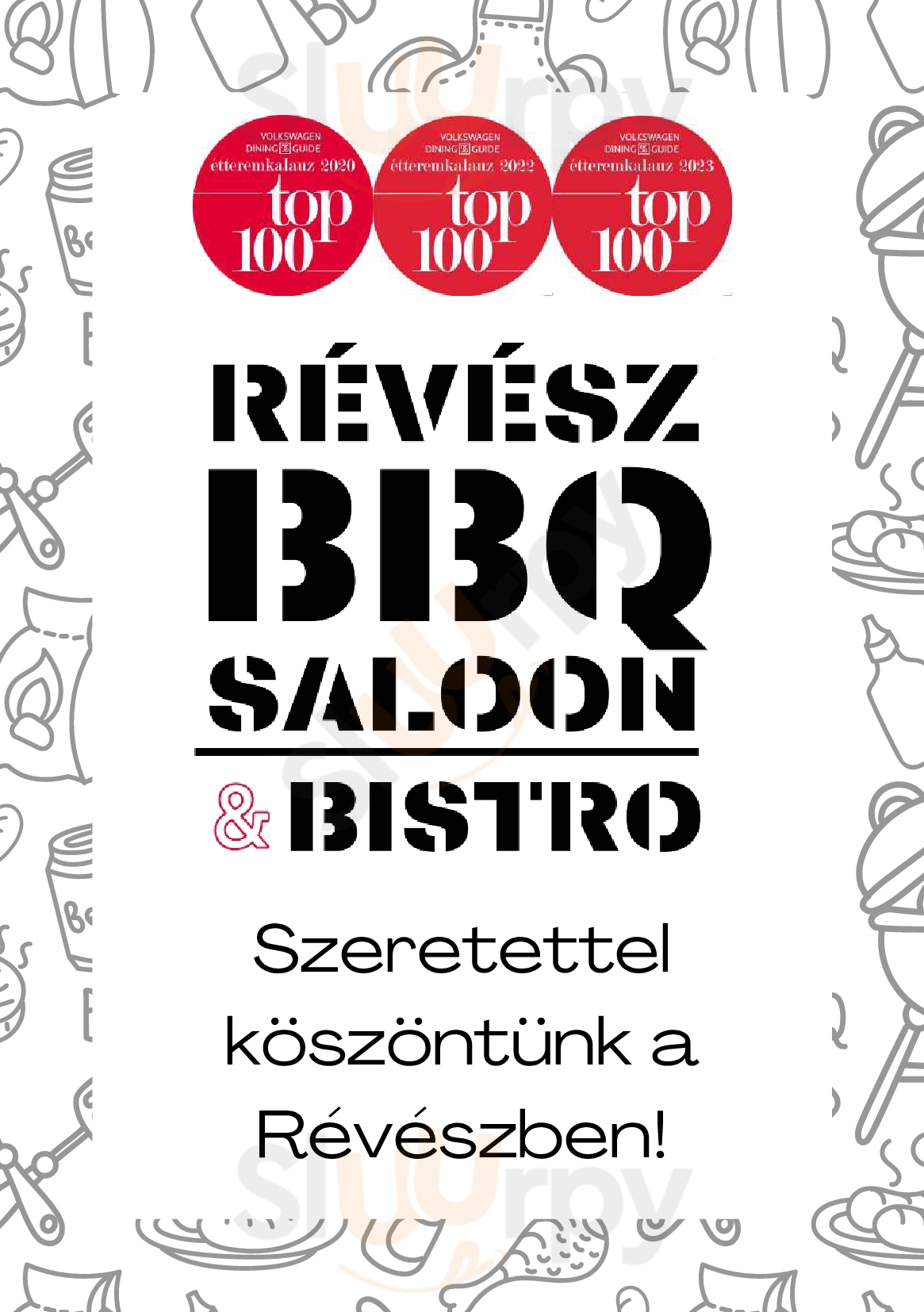 Révész étterem Győr Menu - 1