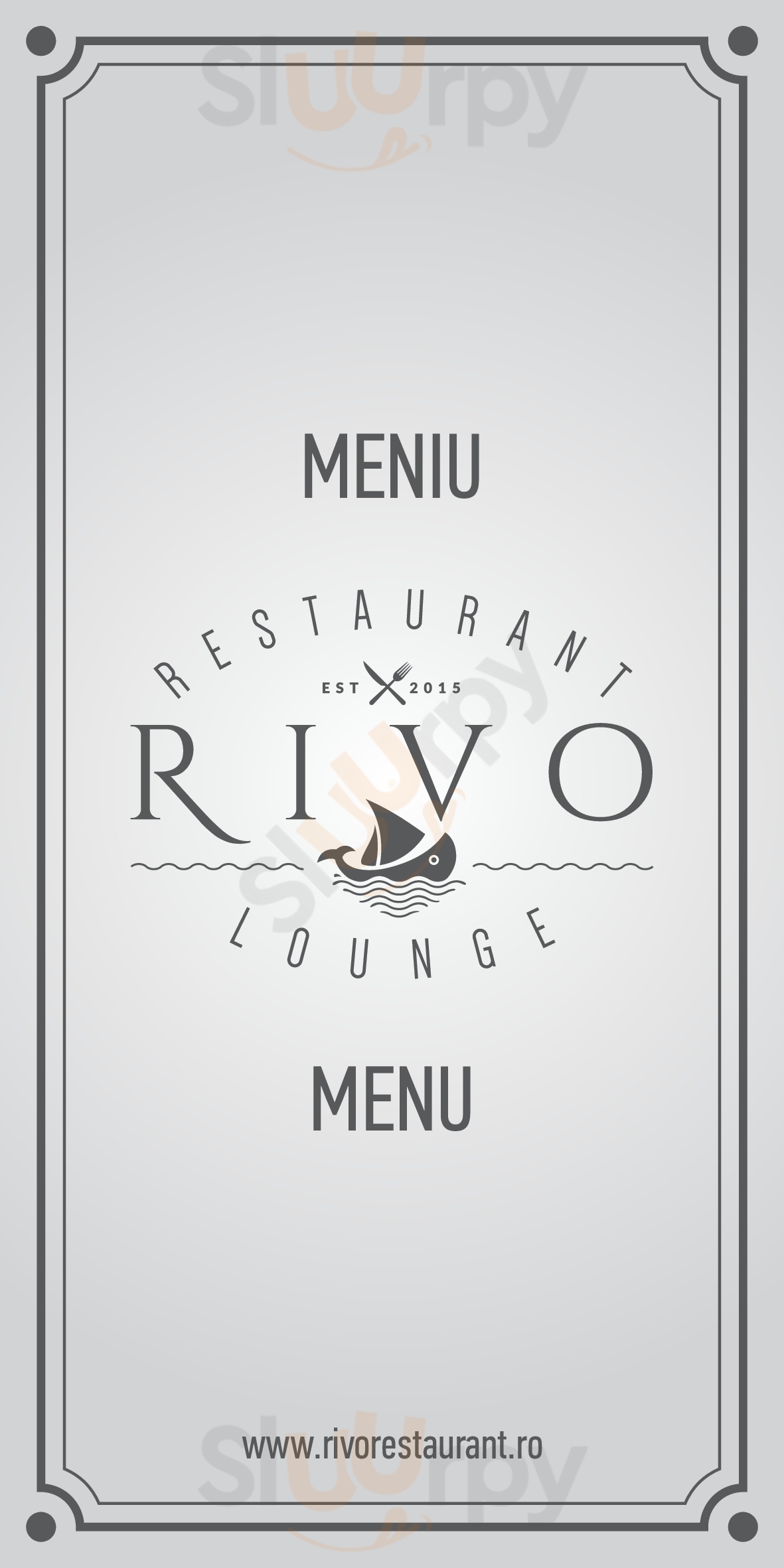 Rivo Restaurant & Lounge Oradea Menu - 1