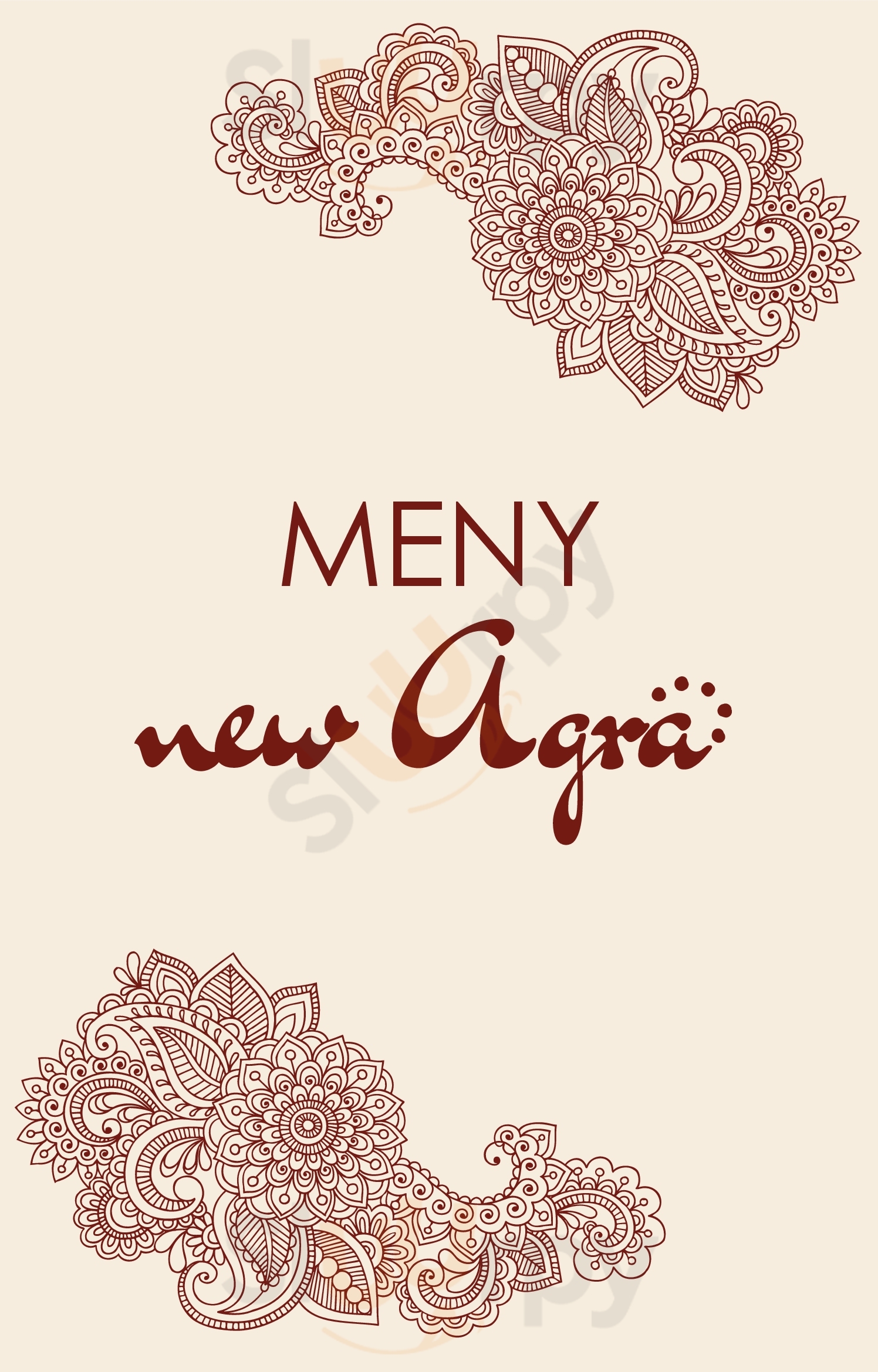 New Agra Skien Menu - 1