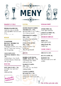 Jonas B Gundersen Porsgrunn menu