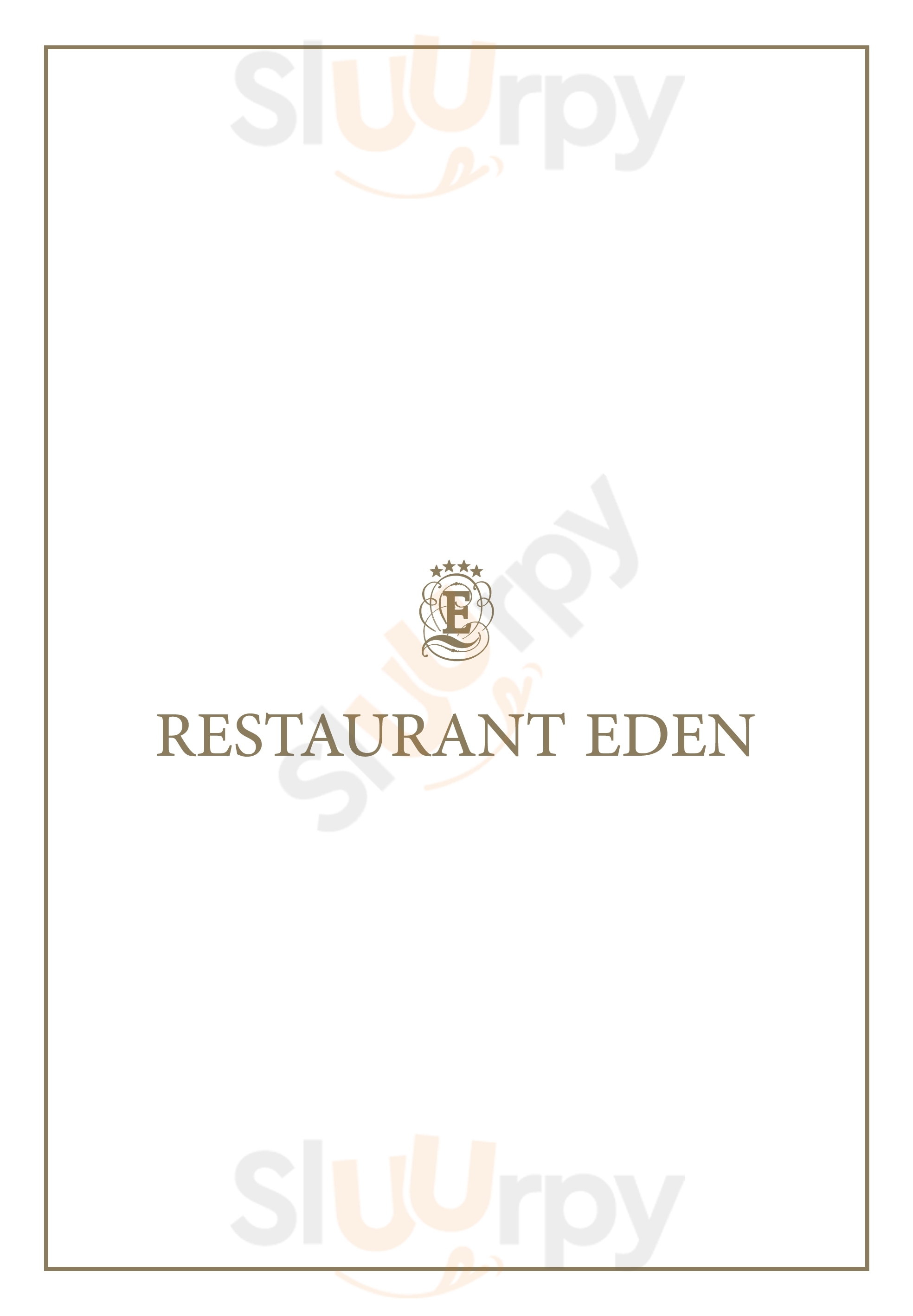 Restaurant Eden Podstrana Menu - 1