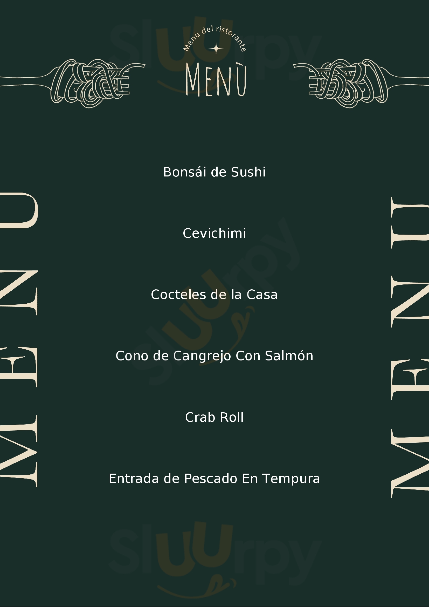 Noe Sushi Bar - Cuenca Cuenca Menu - 1
