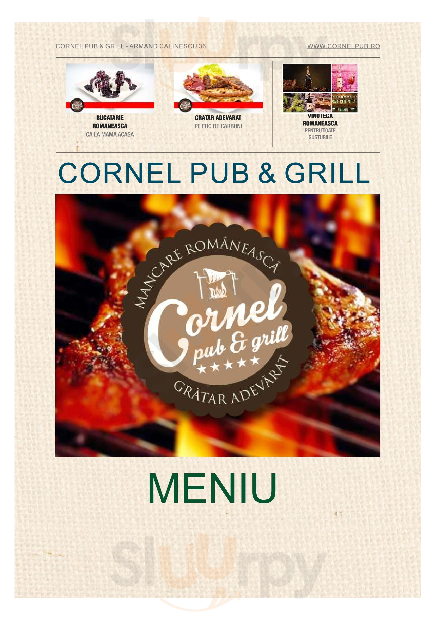 Cornel Pub&grill Pitesti Menu - 1