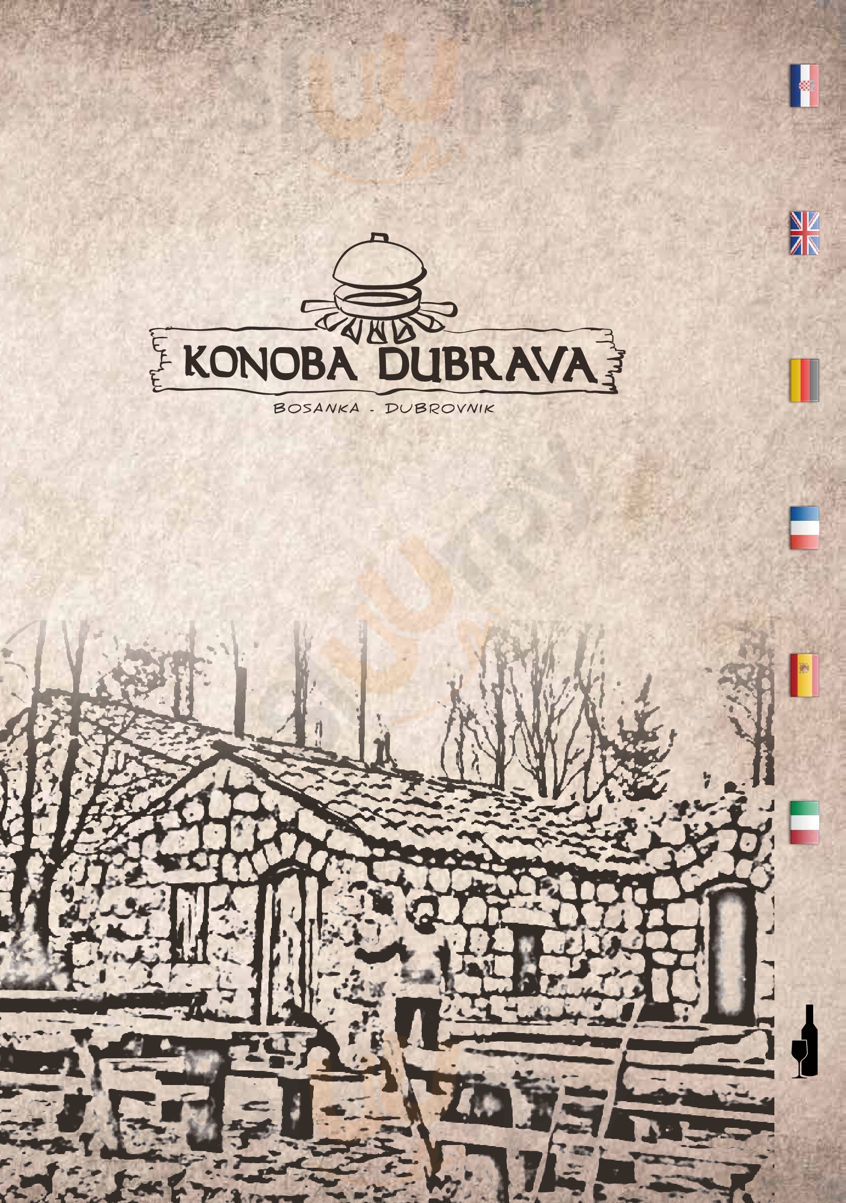 Konoba Dubrava Dubrovnik Menu - 1