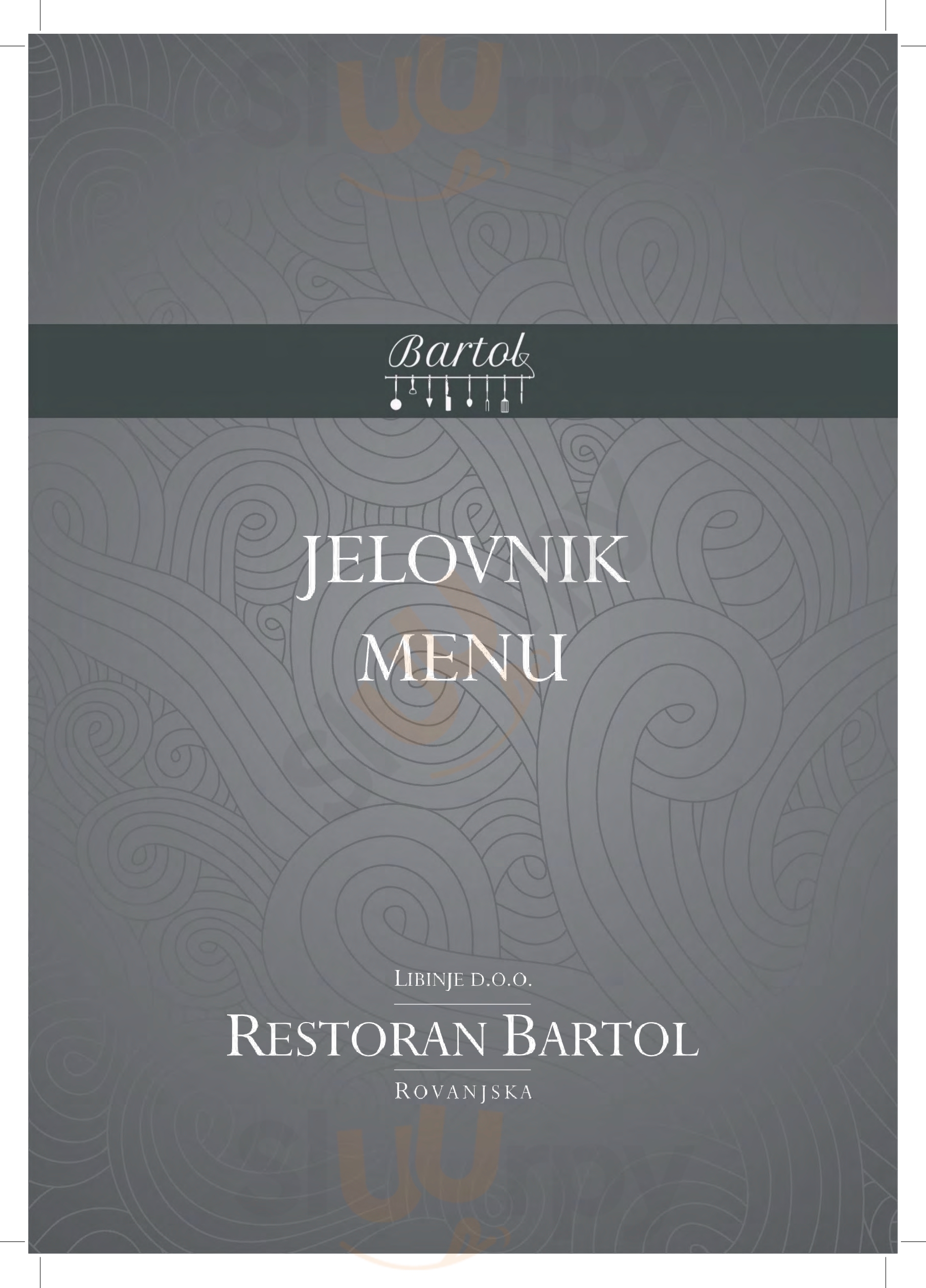 Restoran Bartol Jasenice Menu - 1