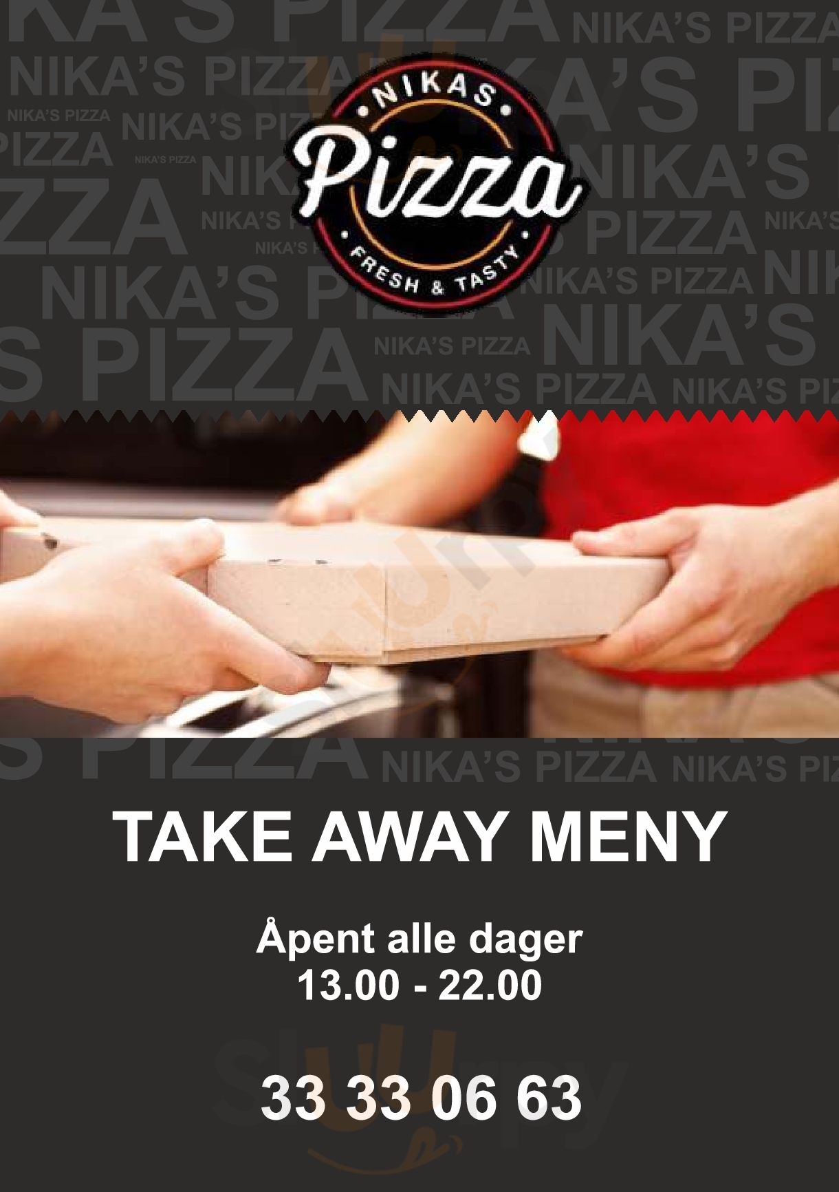 Nikas Pizza Tønsberg Menu - 1