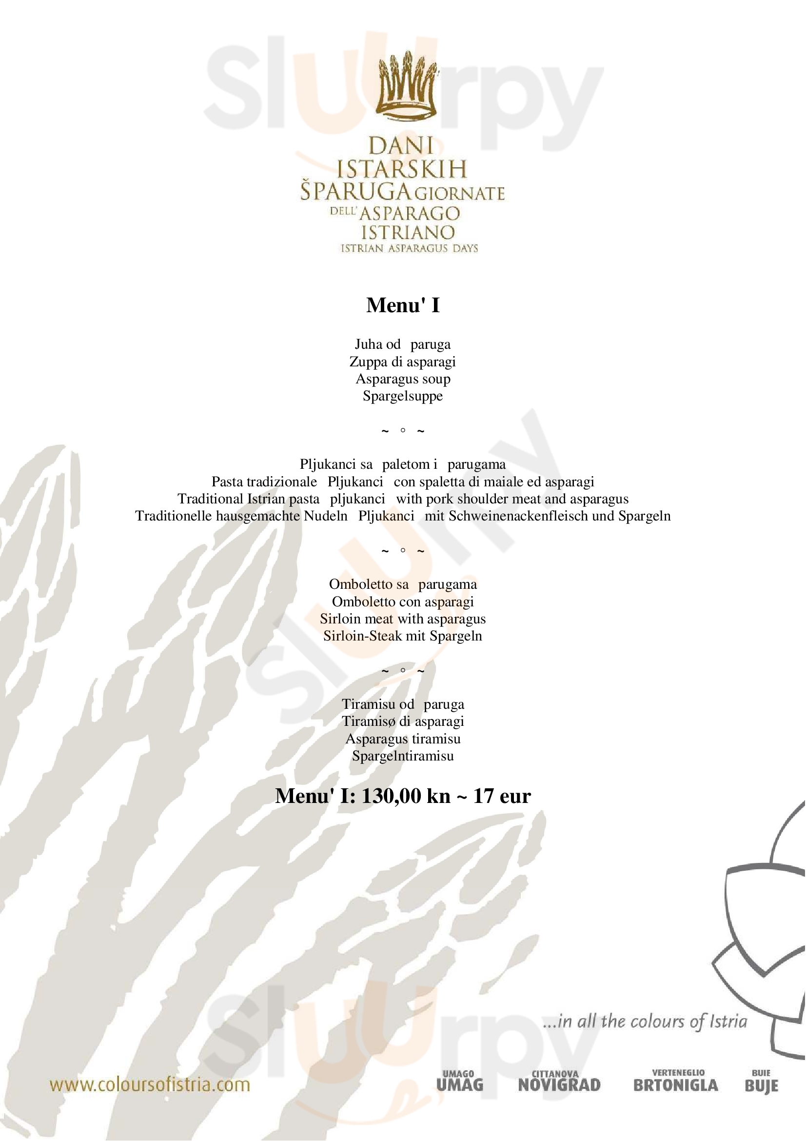 Konoba Pjero Momjan Menu - 1