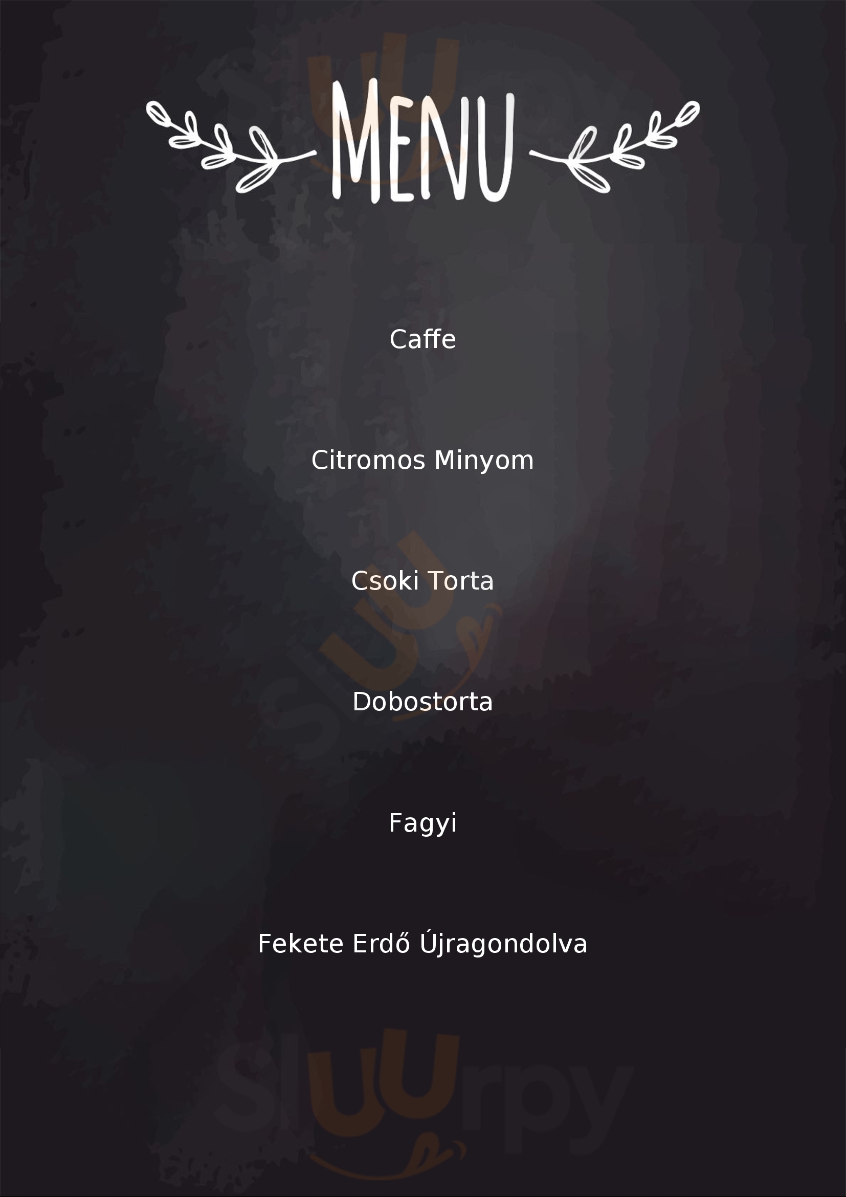 Hanna Kézműves Cukrászda Siklós Menu - 1