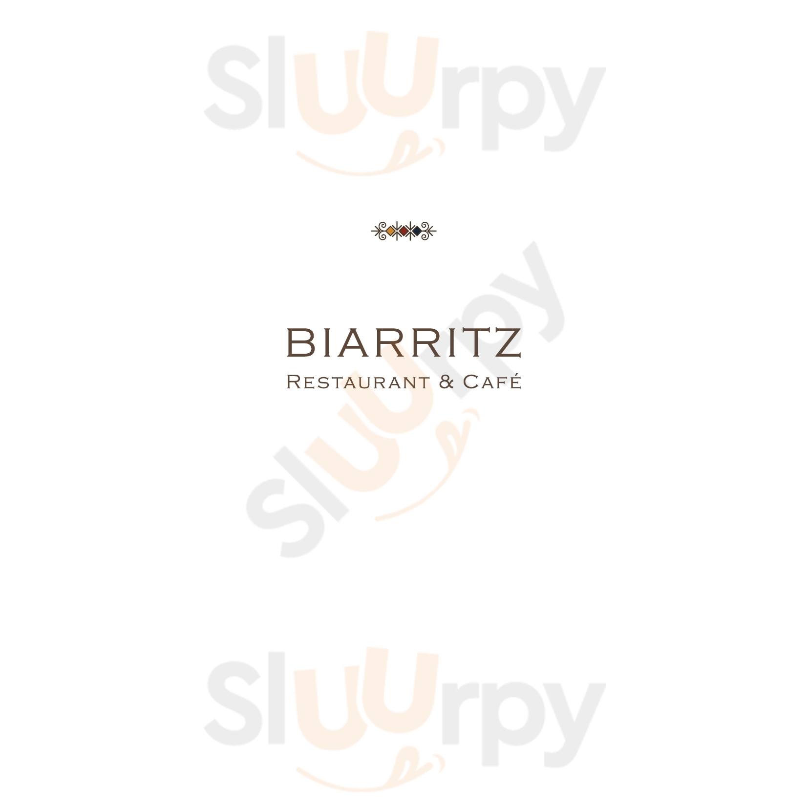 Biarritz étterem és Kávézó Budapest Menu - 1