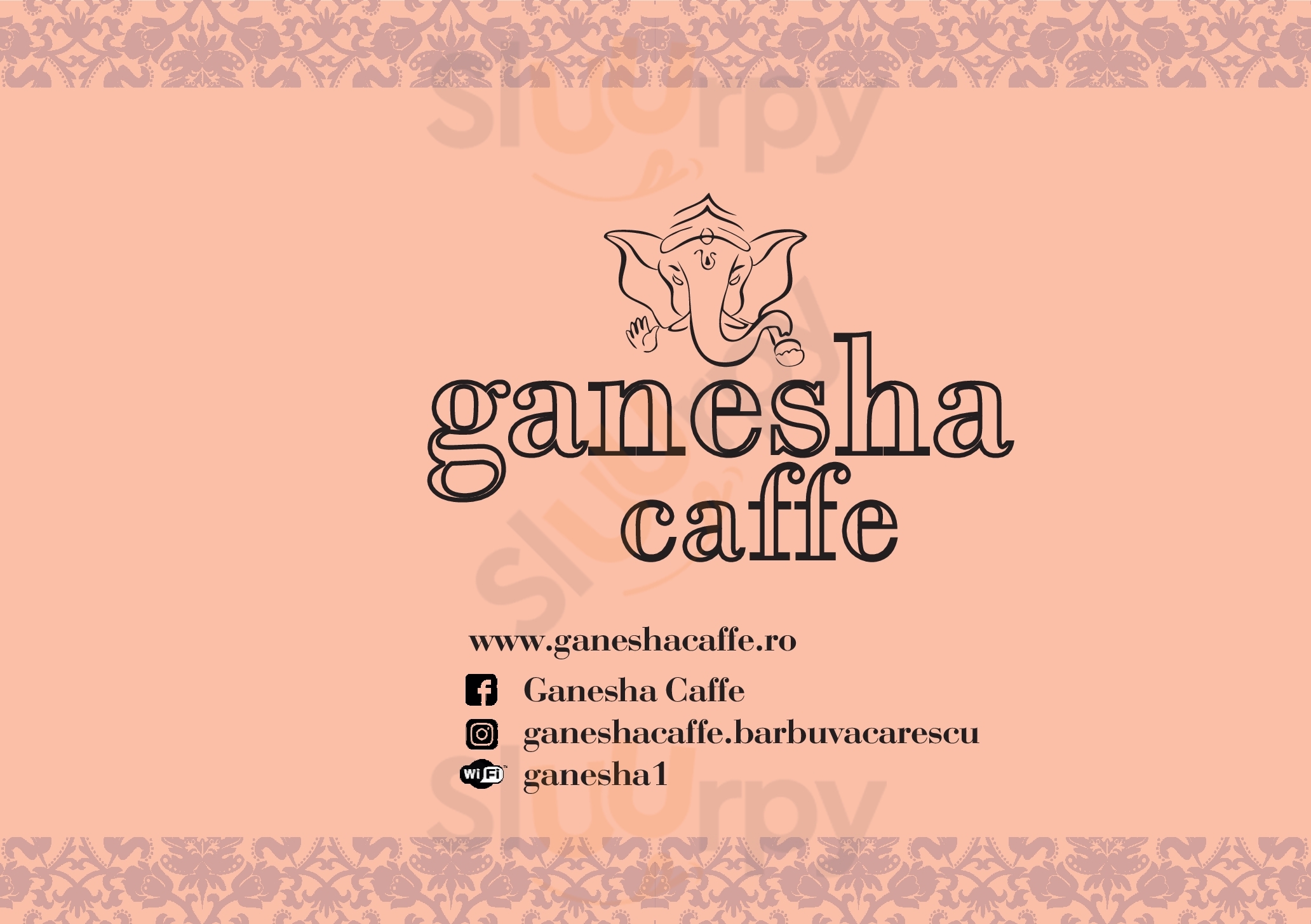 Ganesha Caffe - Barbu Vacarescu Bucharest Menu - 1