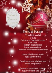 Menu natale 2018