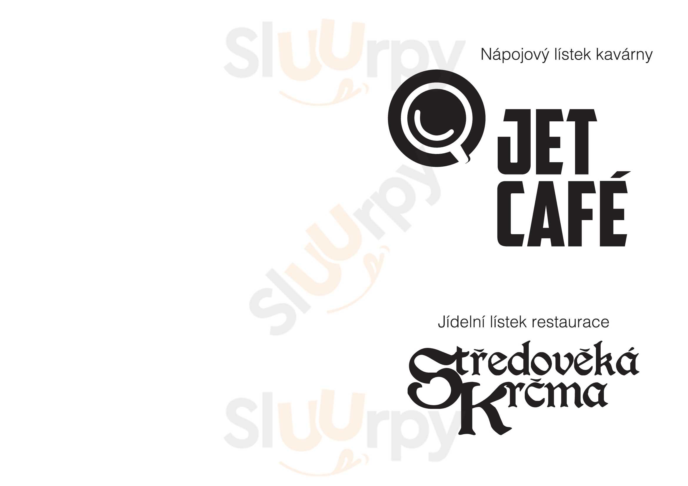 Jet Cafe Brno Menu - 1
