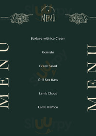 Taverna Levanda menu