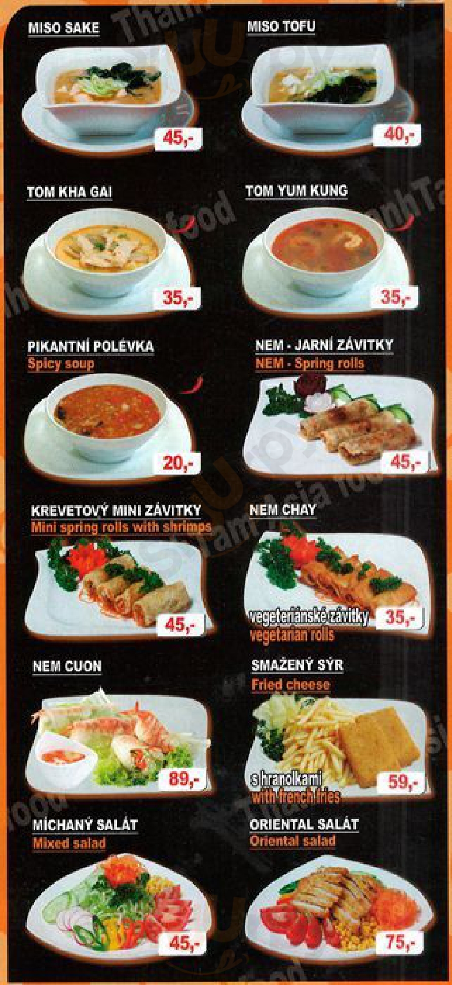 Thanh Tam Praha Menu - 1