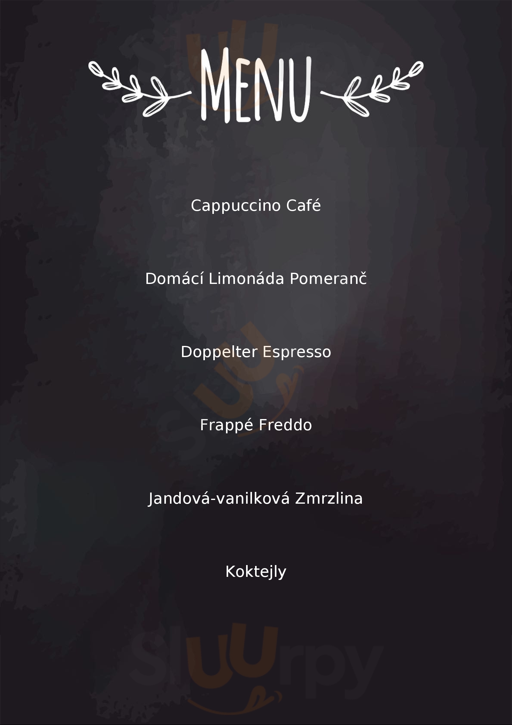 Cafe Chateau Lednice Menu - 1