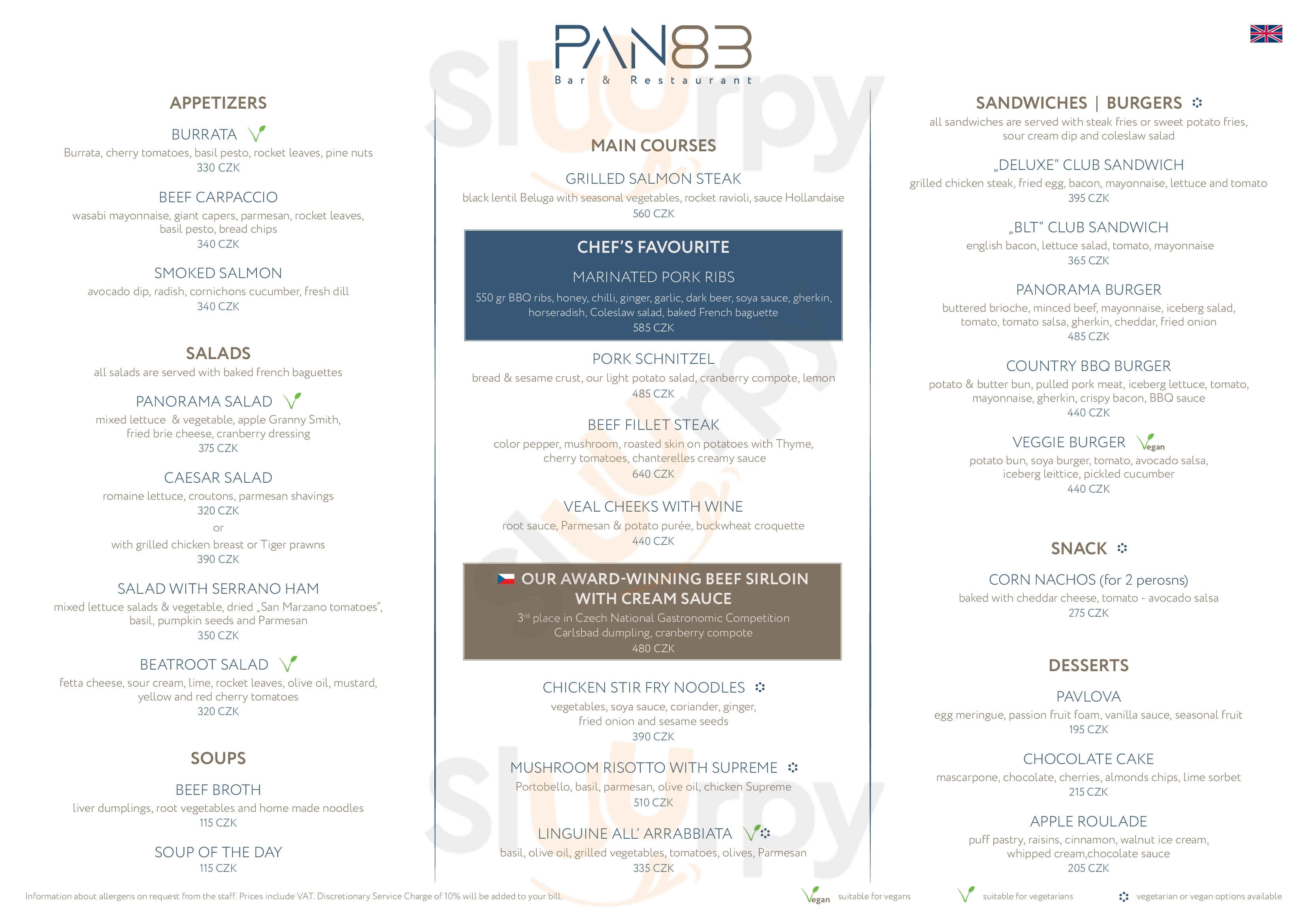 Mezzo Praha Menu - 1