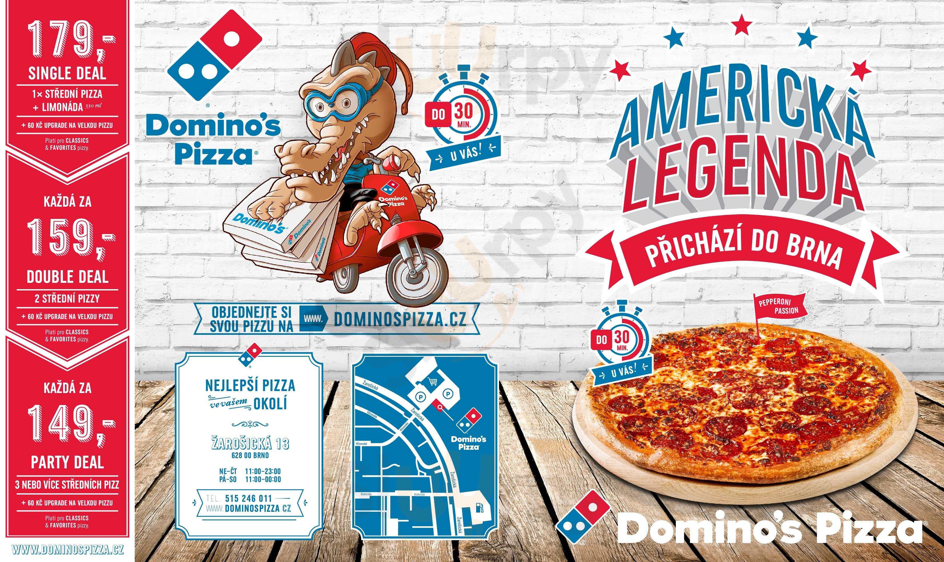 Domino' S Pizza Brno Menu - 1