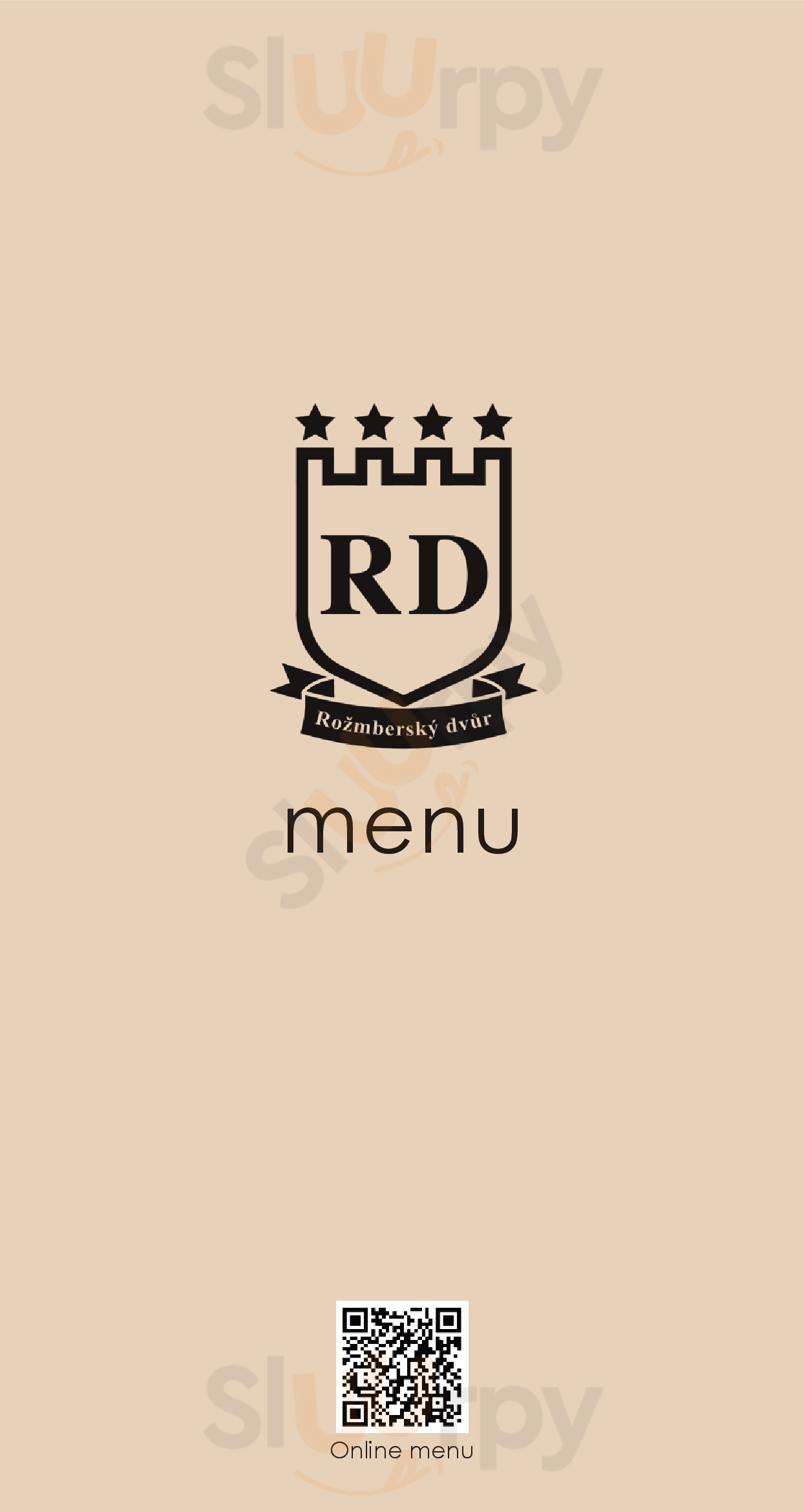 Restaurace Hotelu Gold Český Krumlov Menu - 1