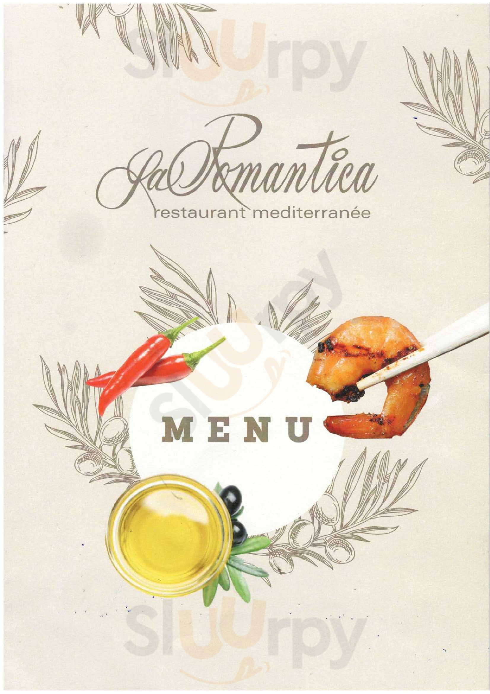 La Romantica Restaurant Mediterranée Mladá Boleslav Menu - 1
