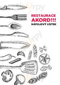 Restaurace Akord menu