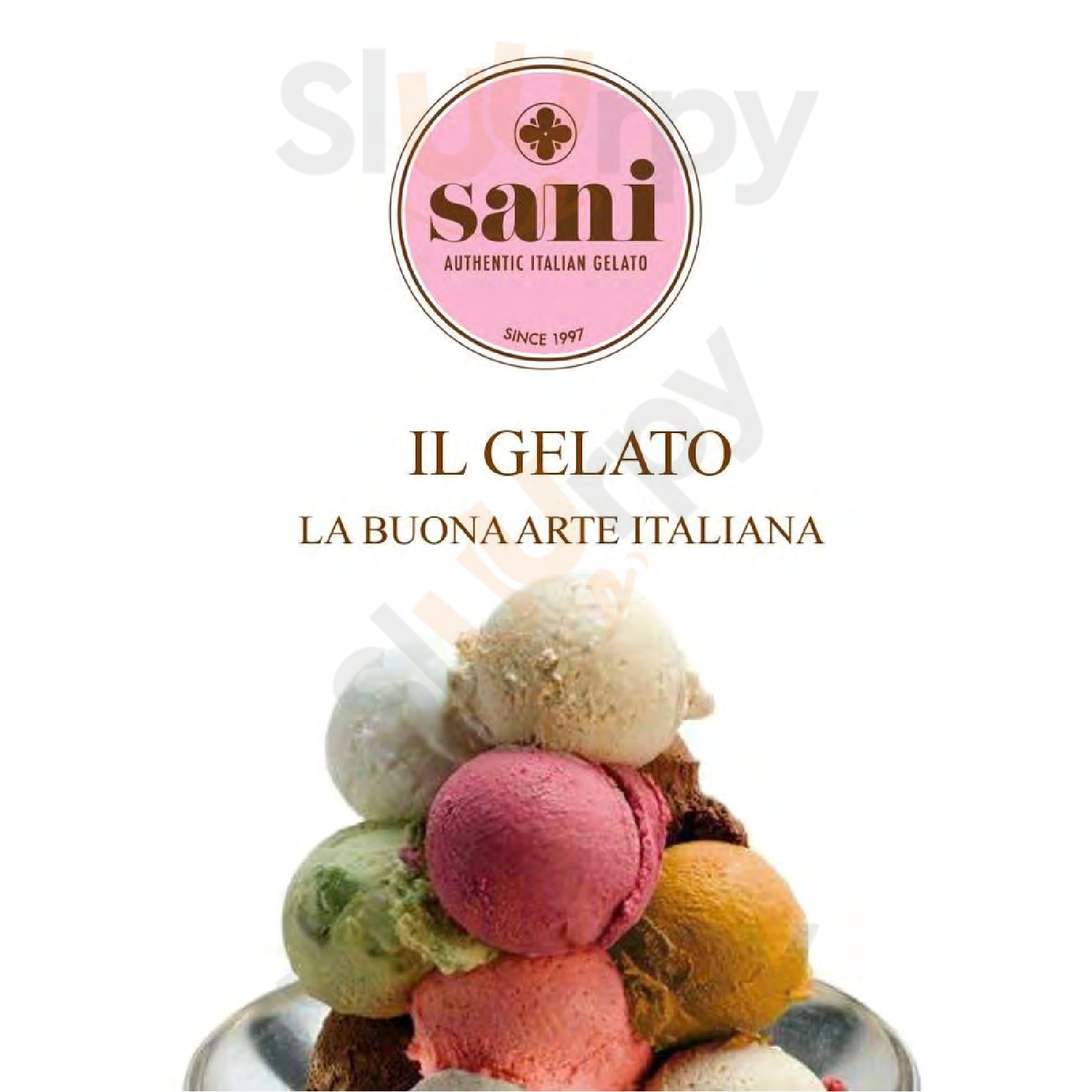 Sani Authentic Italian Gelato Praha Menu - 1