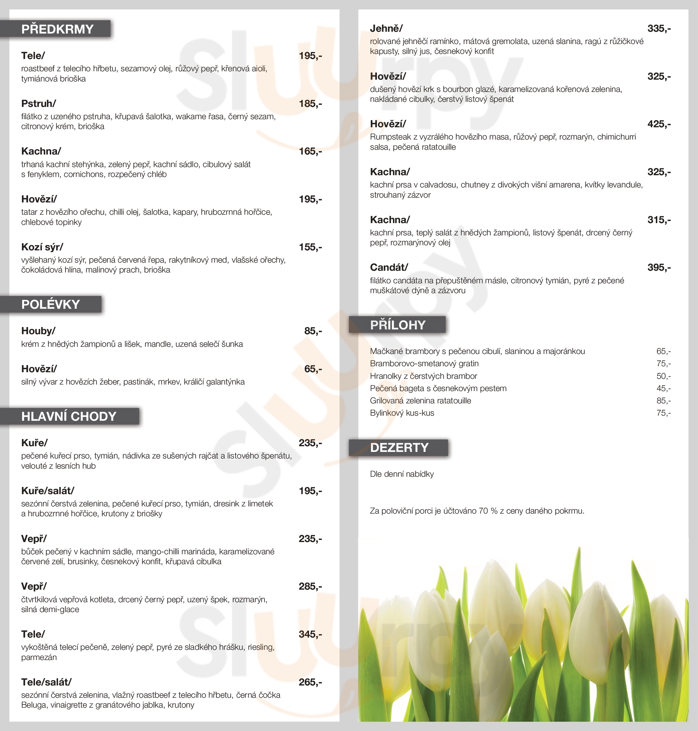 Lovas & Lovas Poděbrady Menu - 1
