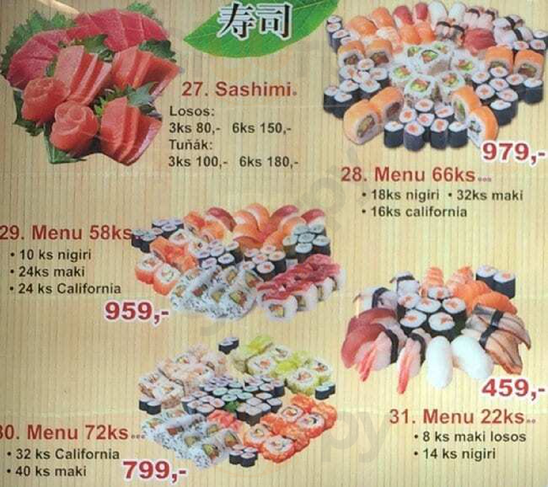 Sushi Roll Praha Menu - 1