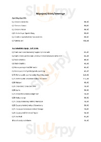 Barbora Restaurant & Penzion menu