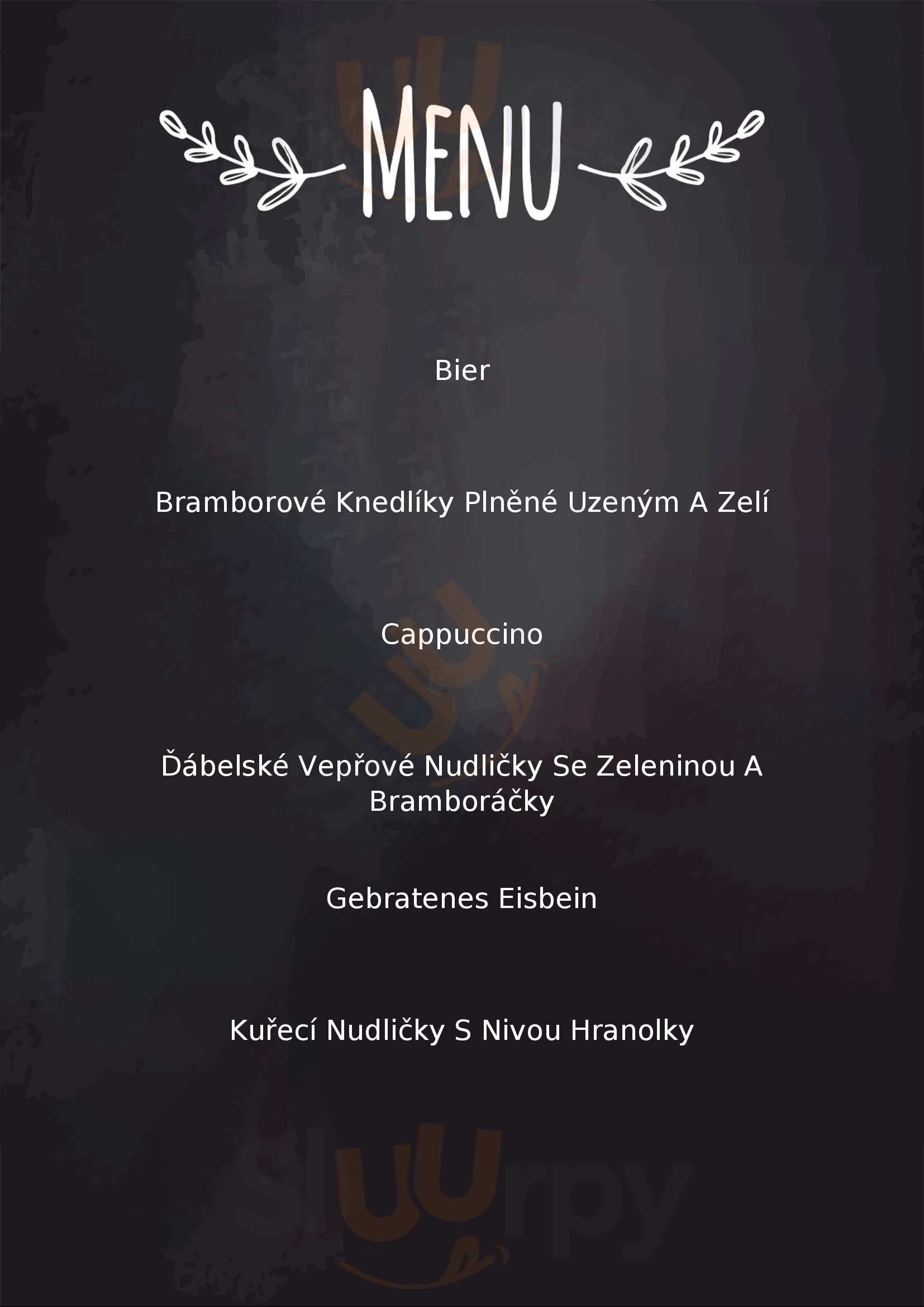 Restaurace Radnice Děčín Menu - 1