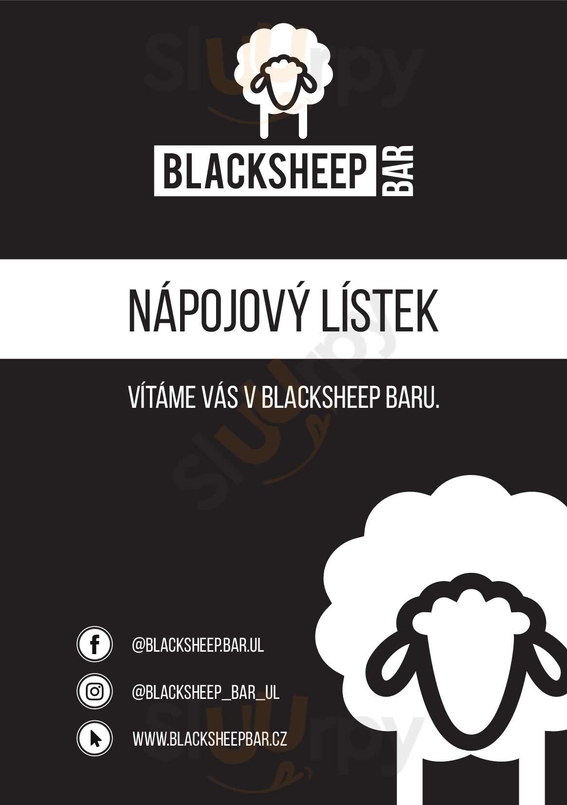 Blacksheep Bar Ústí nad Labem Menu - 1
