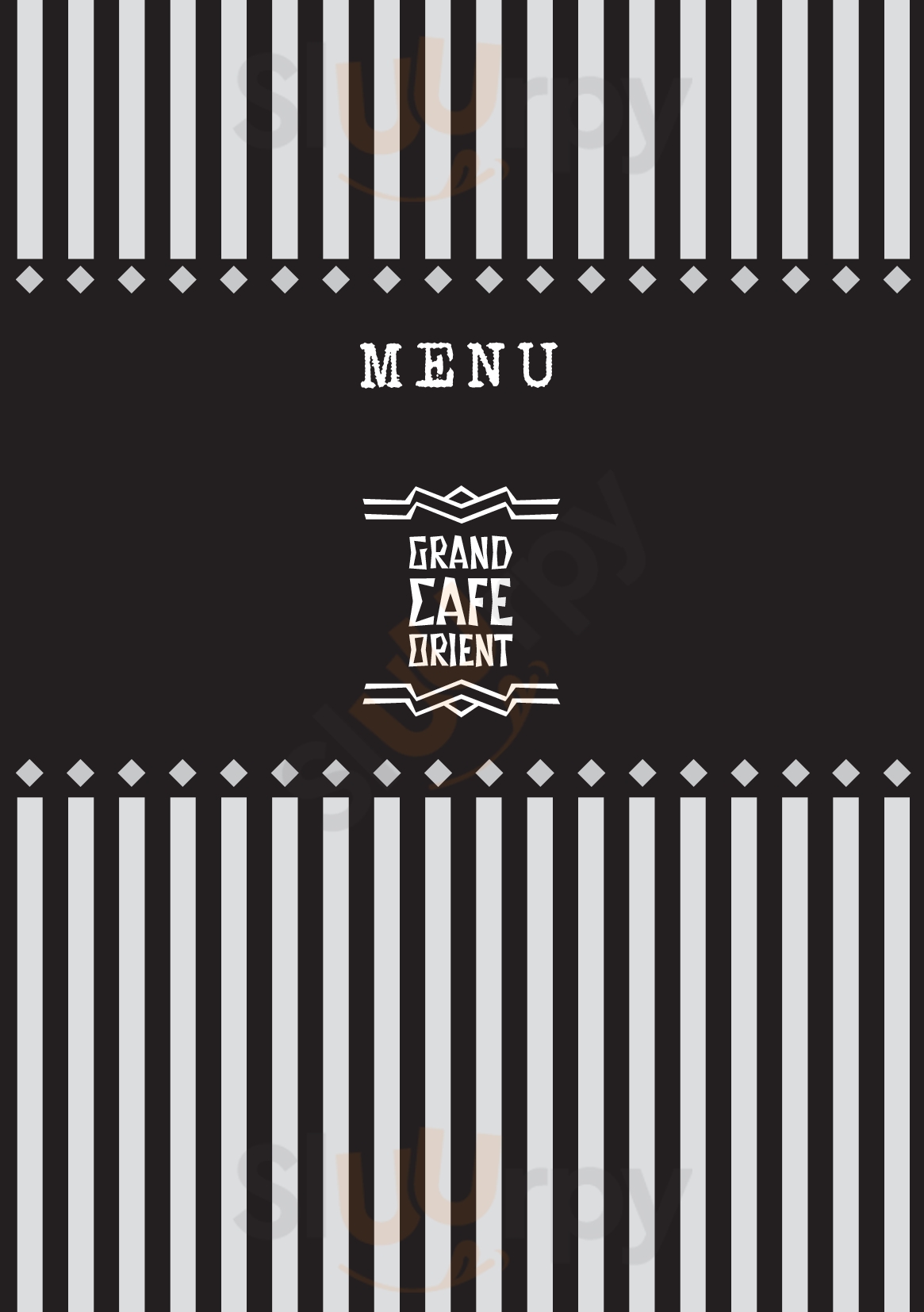 Grand Café Orient Praha Menu - 1