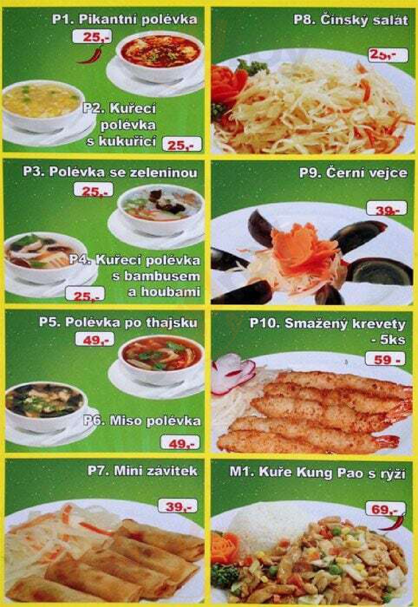 Happy Noodles & Sushi Praha Menu - 1