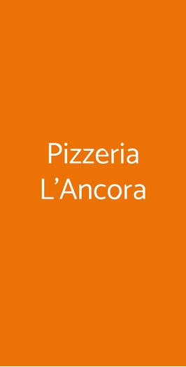 Pizzeria L'ancora, Pavia