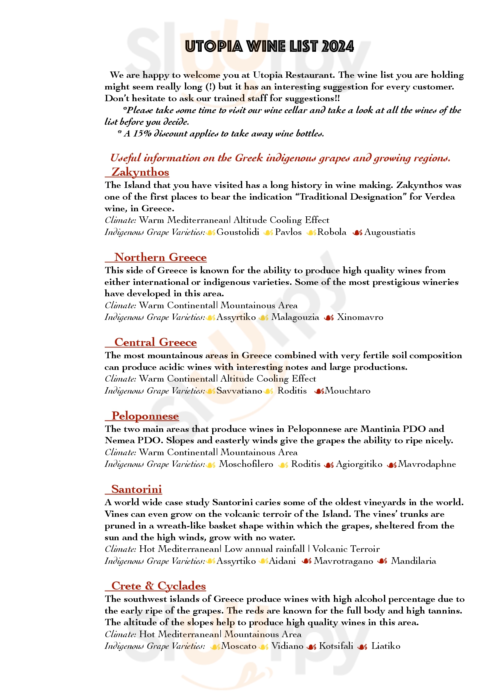 Utopia Resto Αργάσι Menu - 1