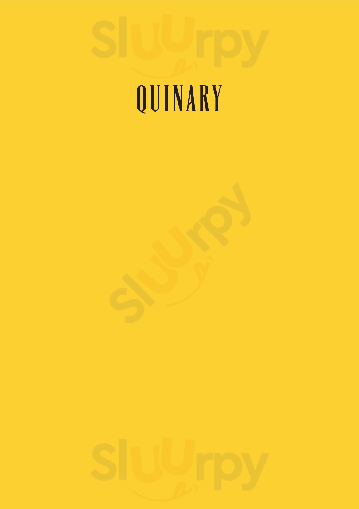 Quinary 香港 Menu - 1