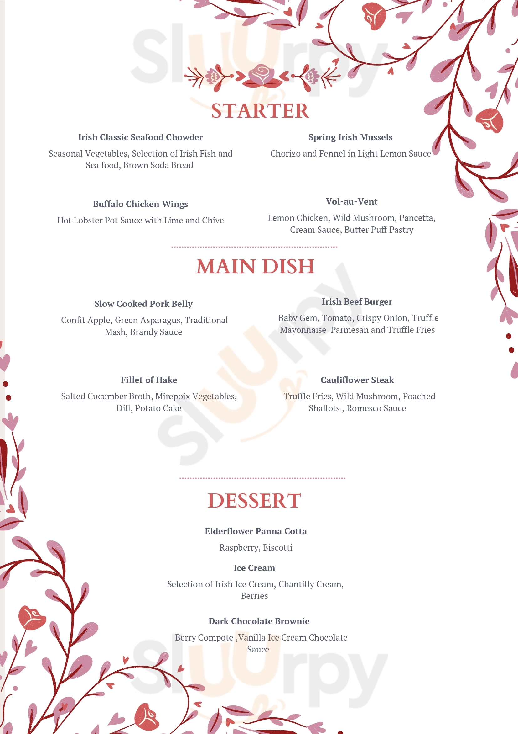 The Lobster Pot Wexford Menu - 1