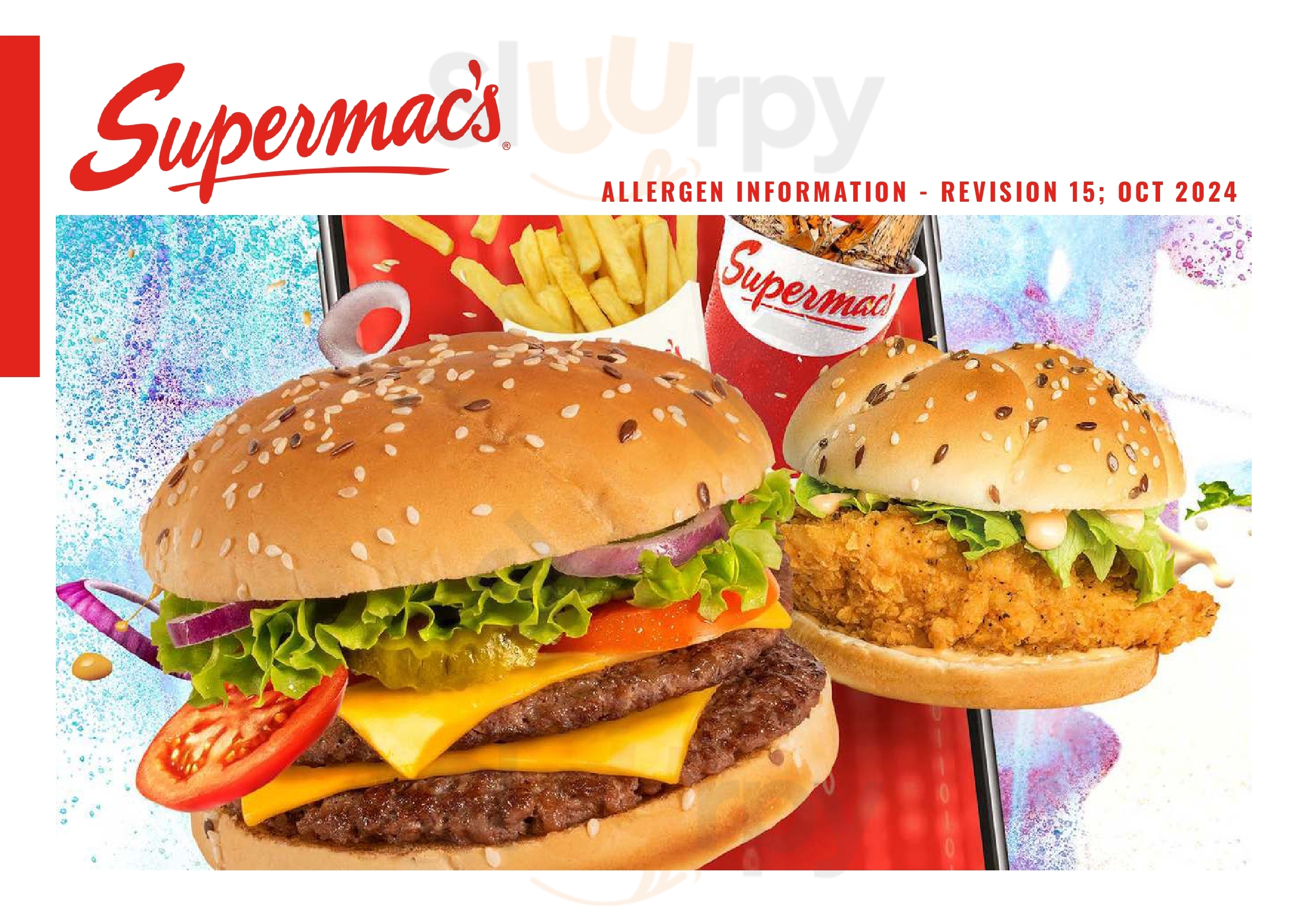 Supermac's & Papa John's Edenderry Menu - 1