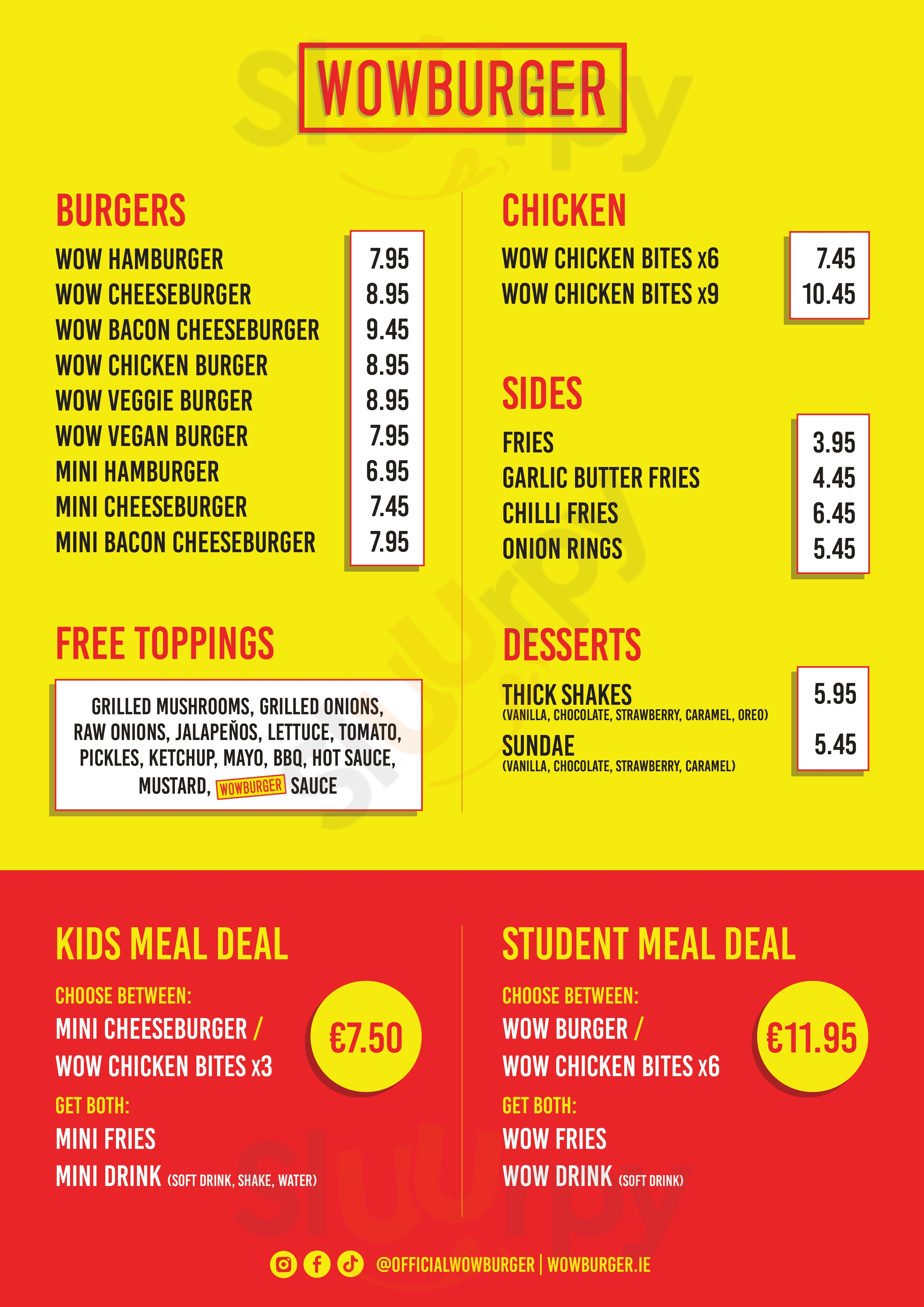 Main Menu - Mary's Bar & Hardware Shop