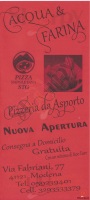 Pizza E Altro, Modena