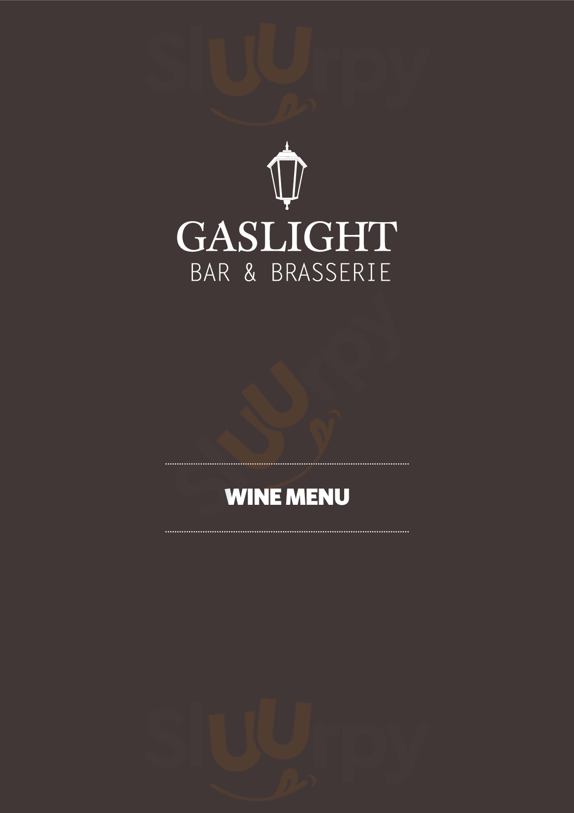 Gaslight Bar & Brasserie Galway Menu - 1