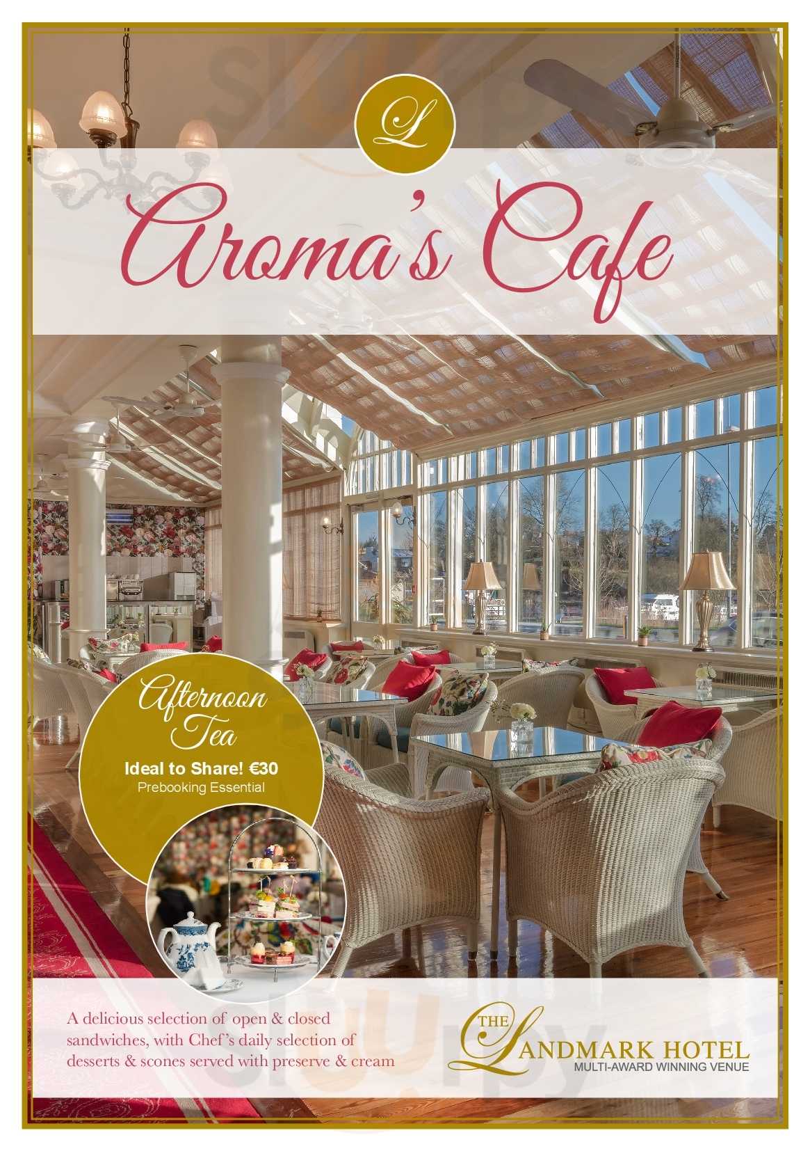 Aroma's Cafe Carrick-on-Shannon Menu - 1