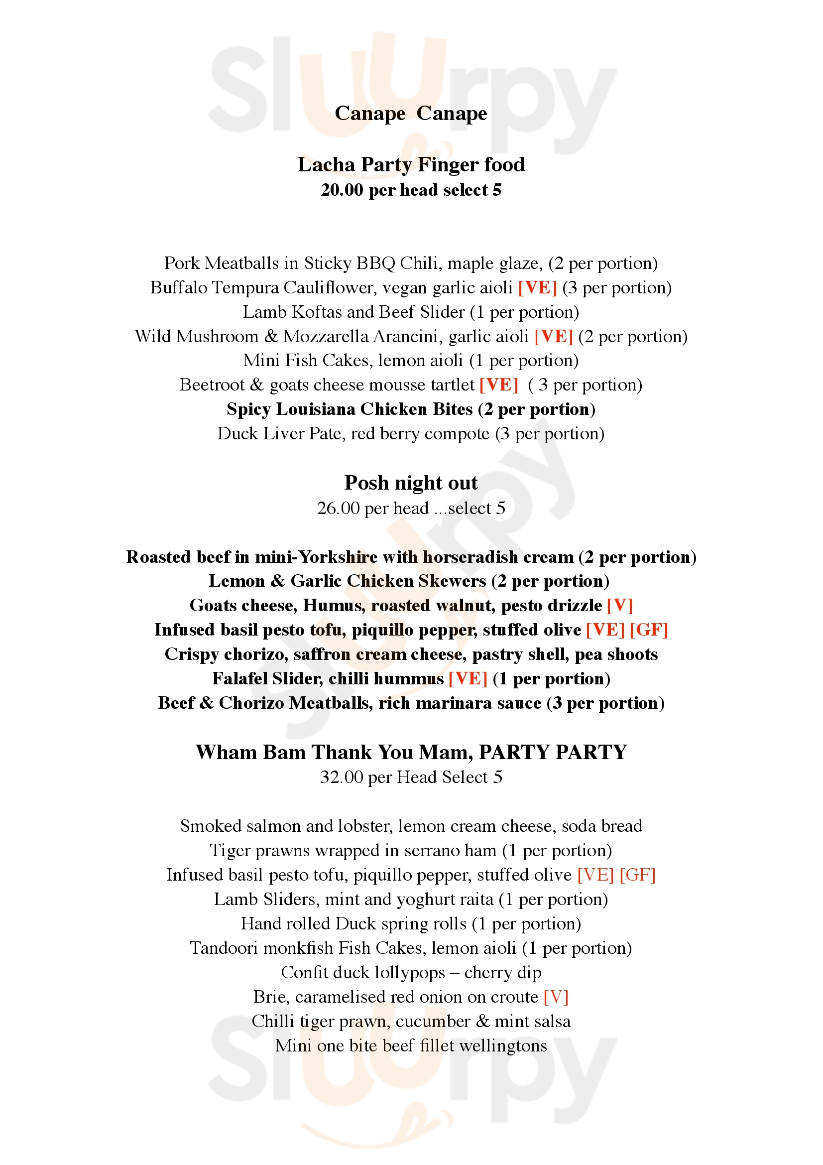 Farrier & Draper Dublin Menu - 1