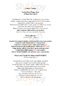 Farrier & Draper menu