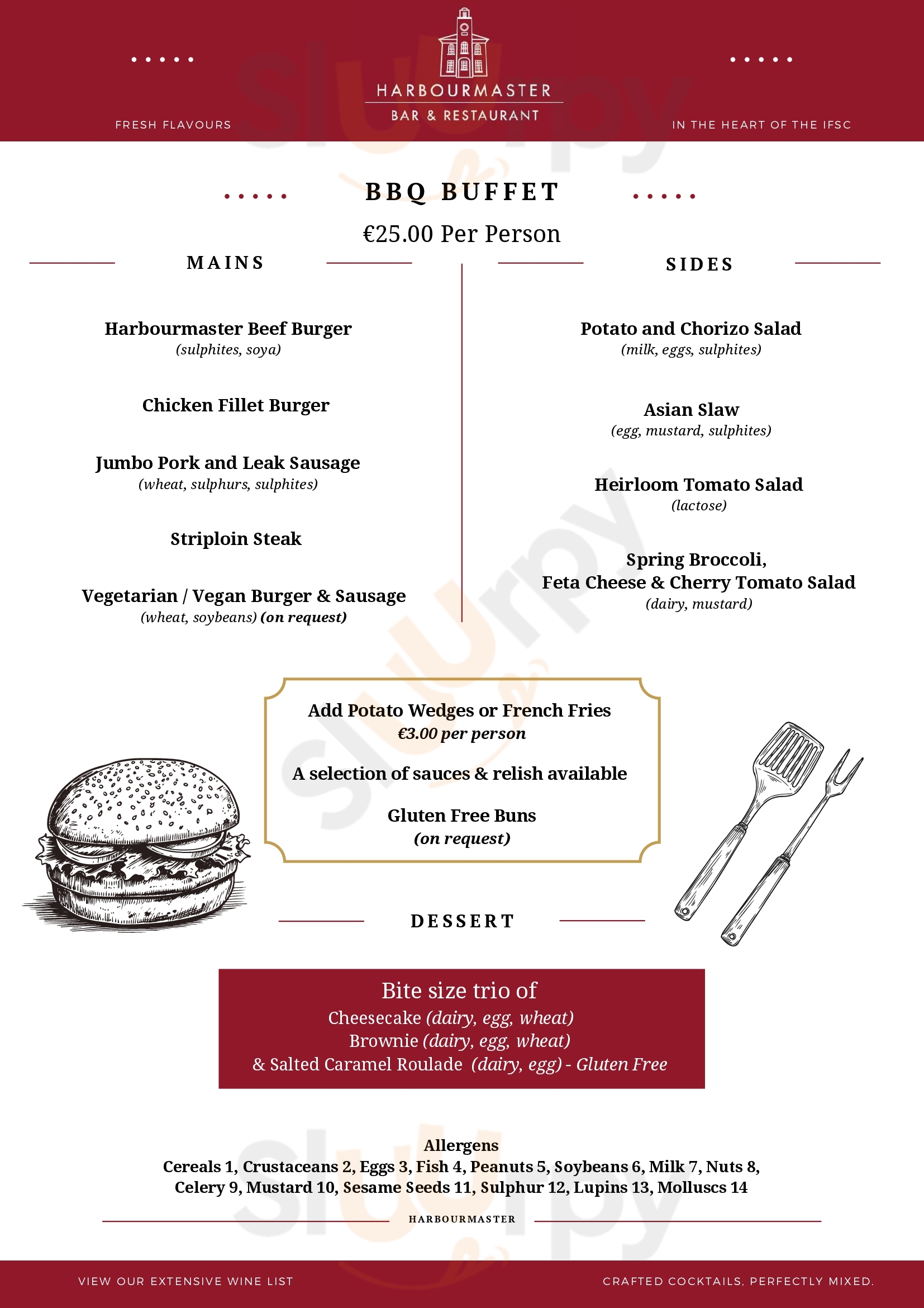 Main Menu - The Harbourmaster