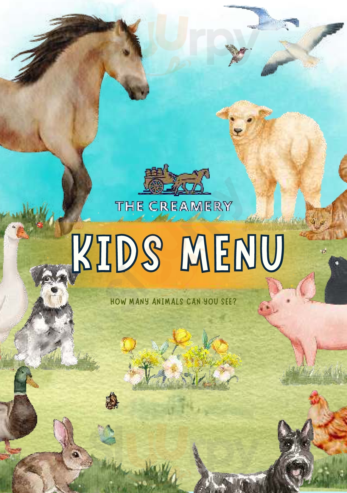 The Creamery Bar And Restaurant Bunratty Menu - 1