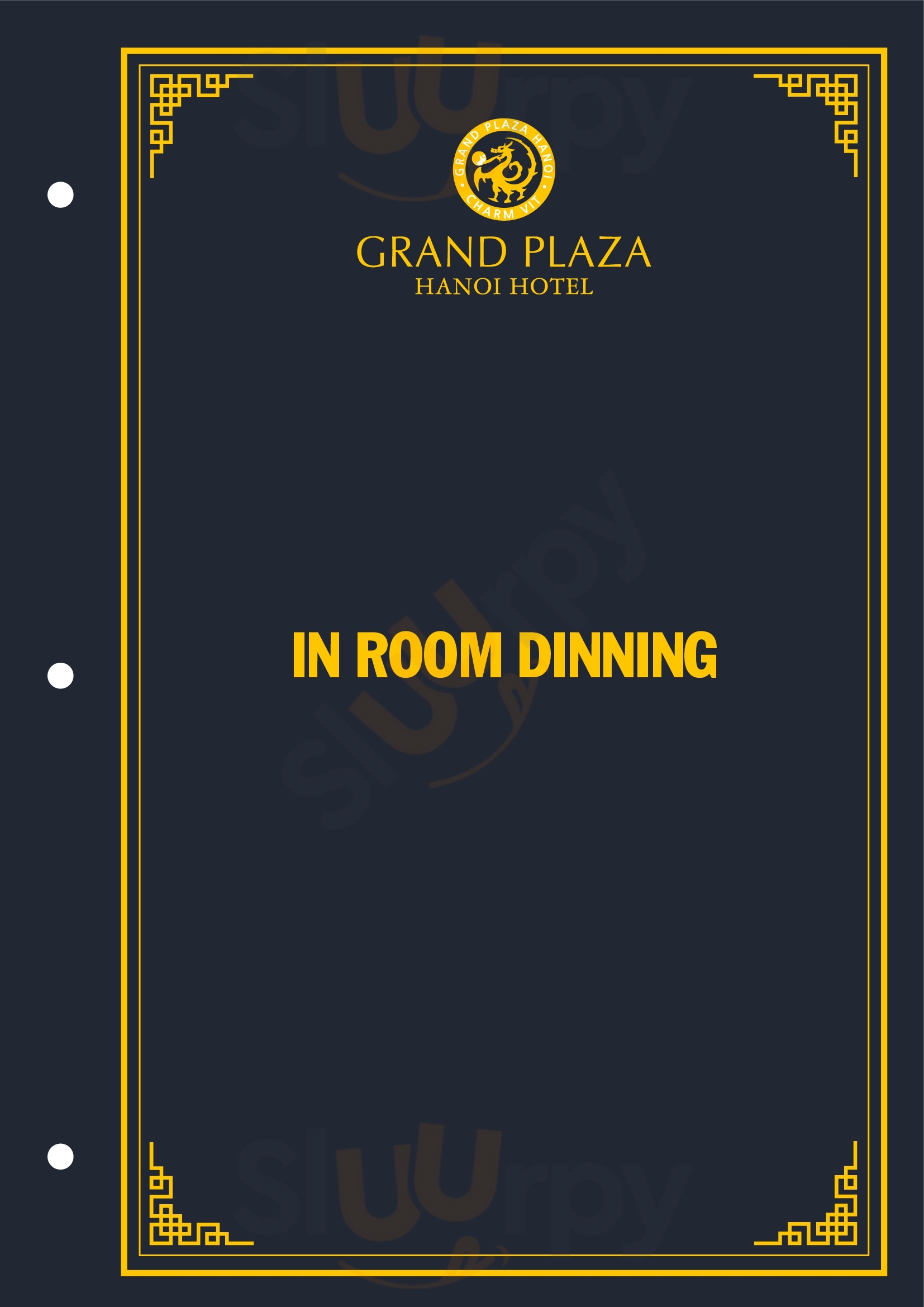 Main Menu - Jirisan Restaurant