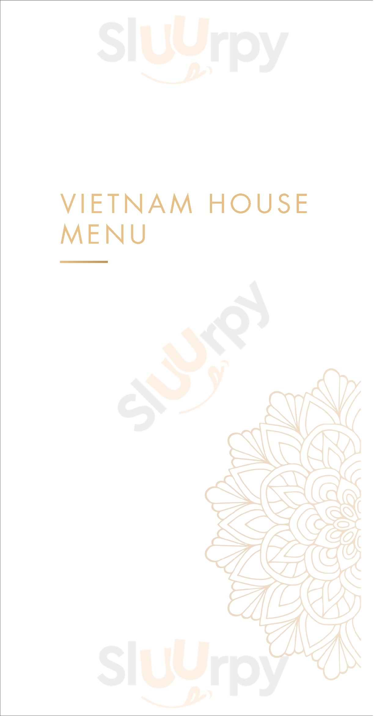 Nhà Hàng Vietnam House Thành phố Hồ Chí Minh Menu - 1