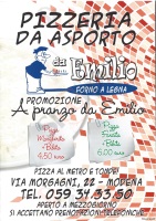 Pizzeria Da Emilio, Modena