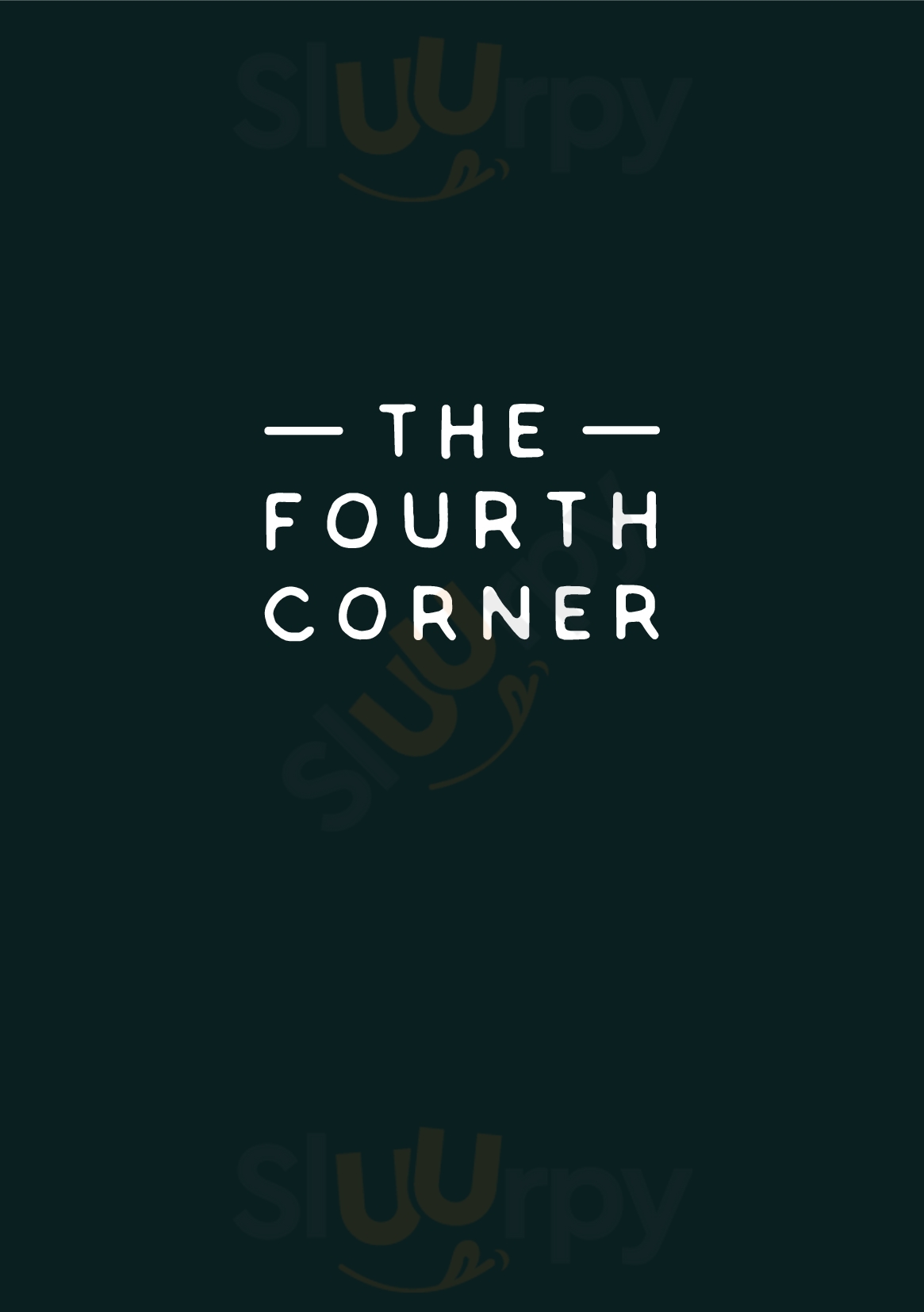 The Fourth Corner Dublin Menu - 1