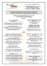 Murph's Bistro At The Derragarra Inn, Butlersbridge